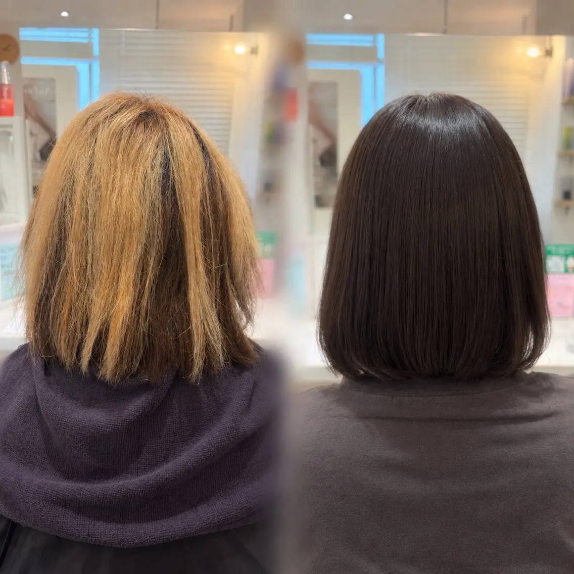 ミディアム カラー ヘアカラー Nana /赤羽/艶カラー🩵のヘアスタイル