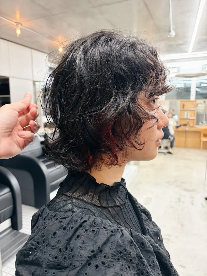 ミディアム カラー イヤリングカラー インナーカラー 前田ジュン /ショート/似合わせのヘアスタイル