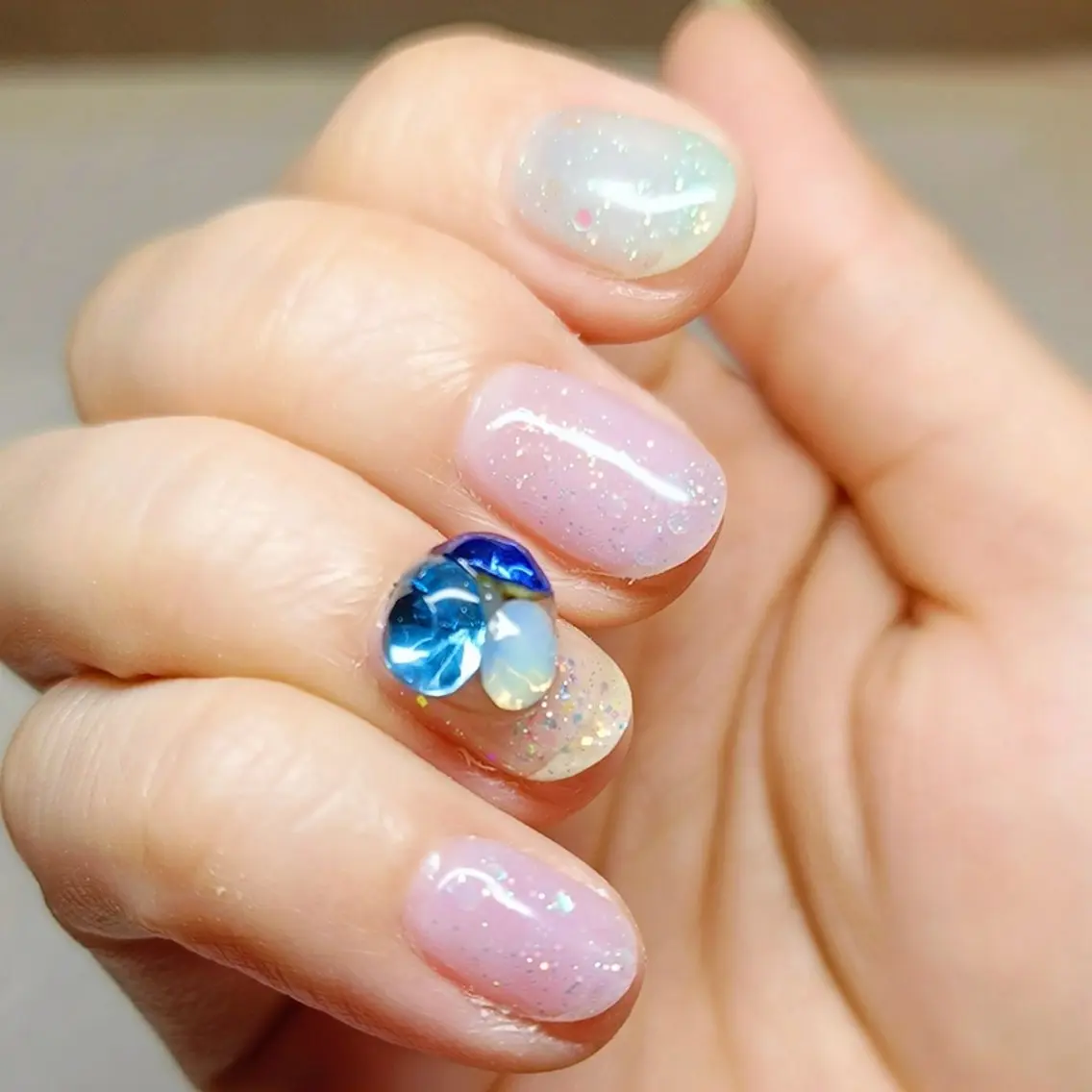 ネイル ハンドネイル ハンドケア 深爪矯正/爪育成ケア manie nailのネイルデザイン