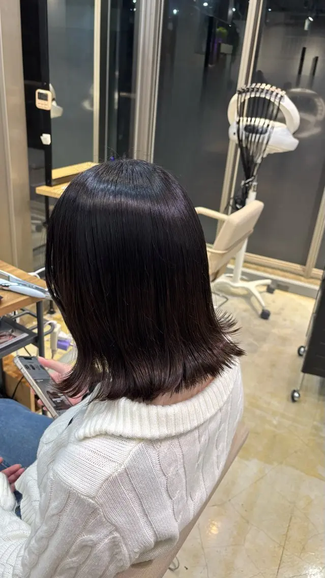 トリートメント 池田 奈央のヘアスタイル