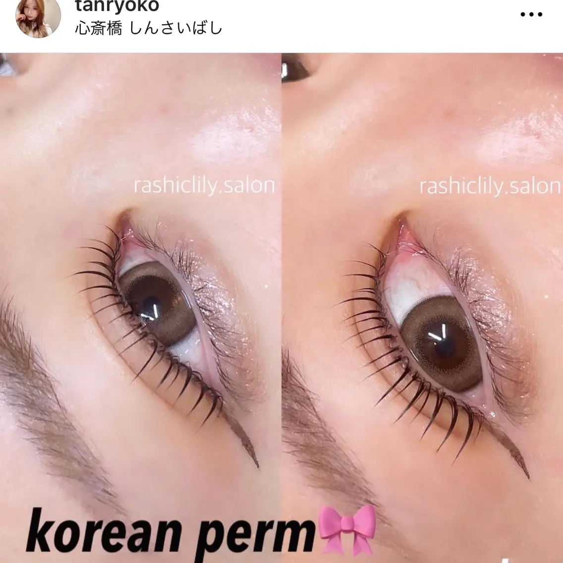 マツエク・マツパ 束感まつ毛 韓国風マツエク 一重×まつ毛パーマ マツパ 心斎橋🤍韓国.美眉 パリジェンヌ R..のマツエク・マツパデザイン