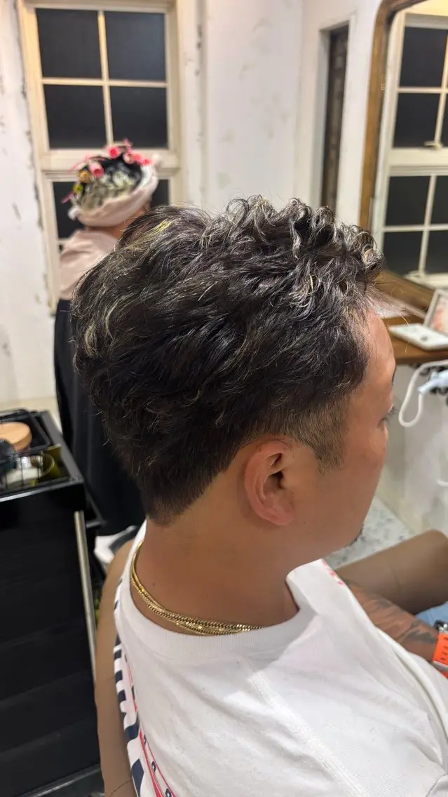 パーマ ニュアンスパーマ hyu-na🌟千葉 /【メンズ限定🚹】のヘアスタイル