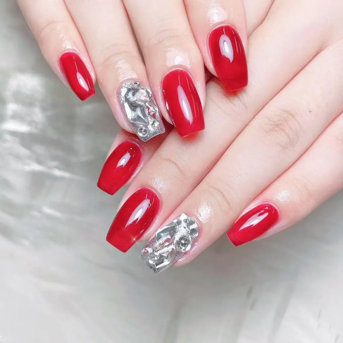 ネイル ❤️🔥長さだし専 門❤️🔥C&Bのネイルデザイン