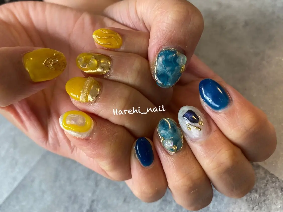 ネイル ハンドネイル Harehi_ nailのネイルデザイン