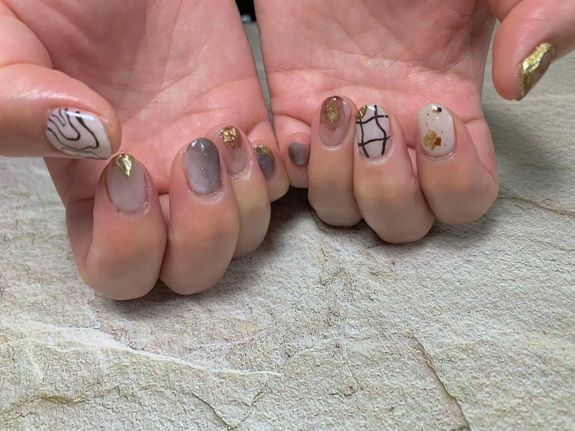 ネイル ハンドネイル nail room Ly'leaのネイルデザイン