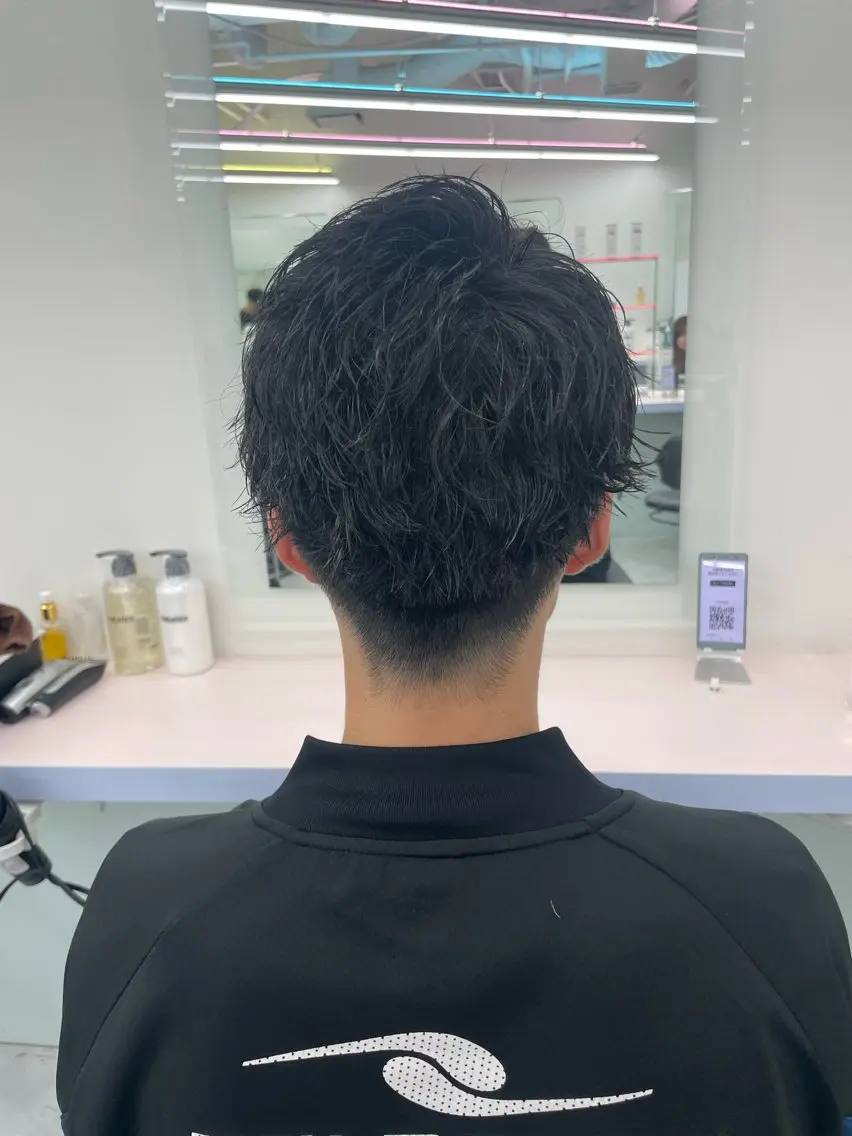 ショート パーマ メンズ カット トリートメント ヘッドスパ ヘアセット 🔥メンズ特化🔥 あやかのヘアスタイル
