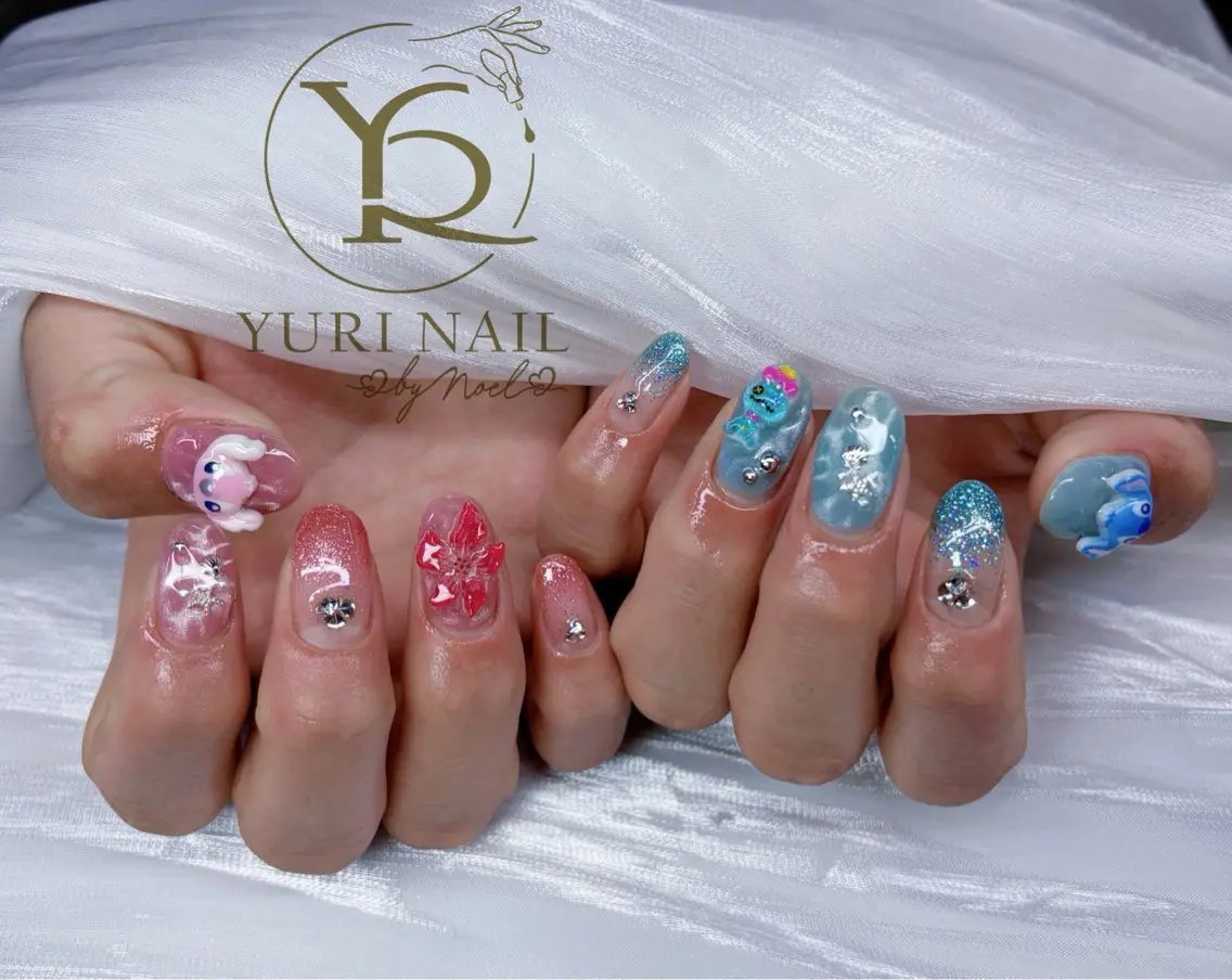 ネイル ハンドネイル フットネイル ハンドケア YURI Nail NARITAのネイルデザイン