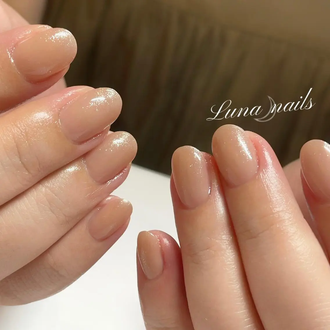 ネイル ハンドネイル ハンドケア yuka Luna nailsのネイルデザイン