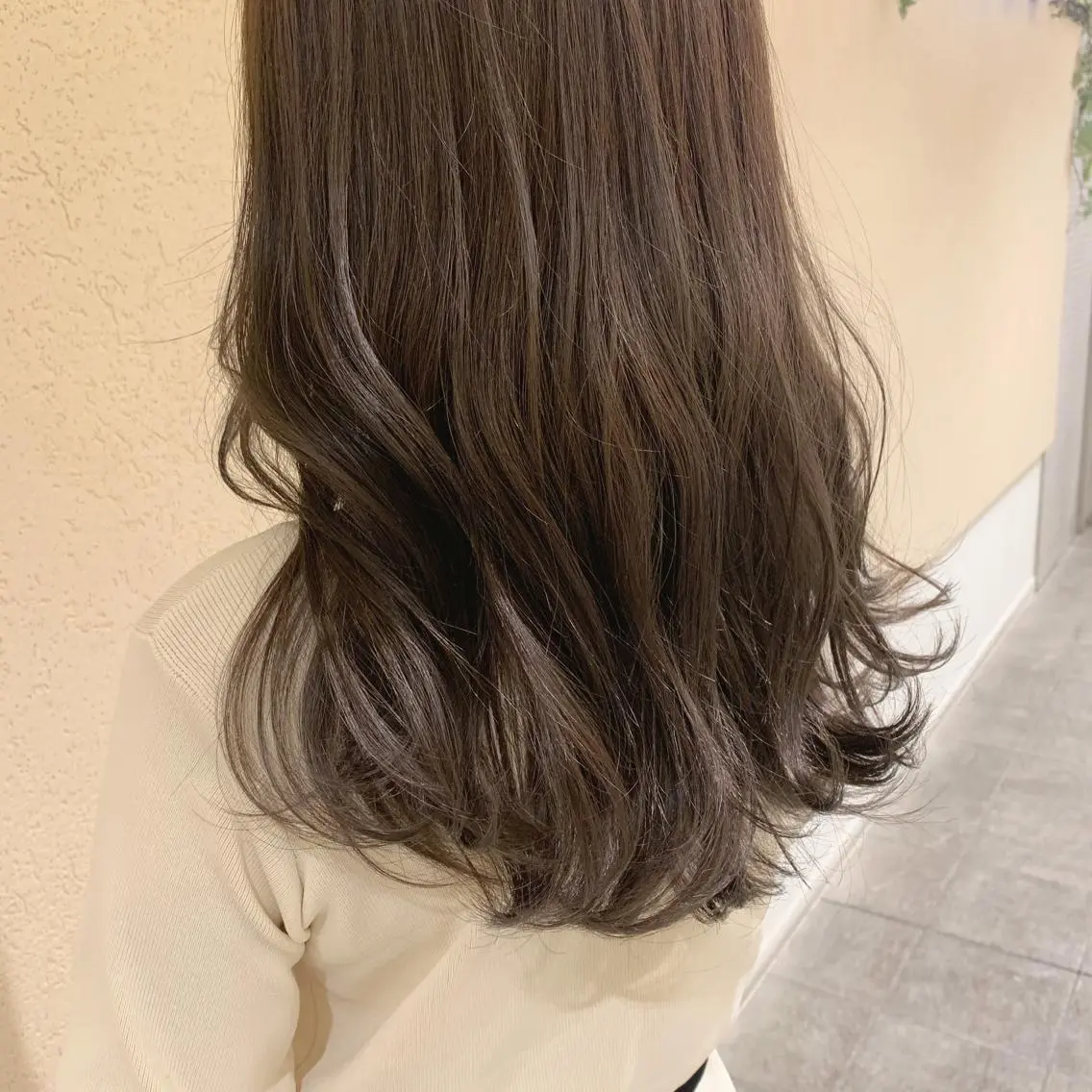 ロング カラー ブリーチ グレージュ 𝒢𝒾𝓇𝓁𝓎 ⑅ 𝓎𝓊𝓀𝒶のヘアスタイル