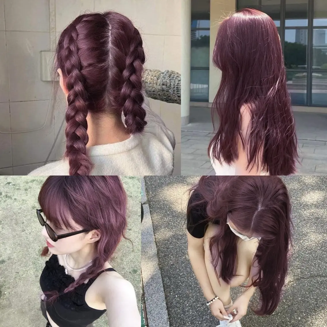 ロング ヘアカラー トリートメント ヘッドスパ ヘアセット 🥀艶髪/似合わせ 暖色/まな🥀のヘアスタイル