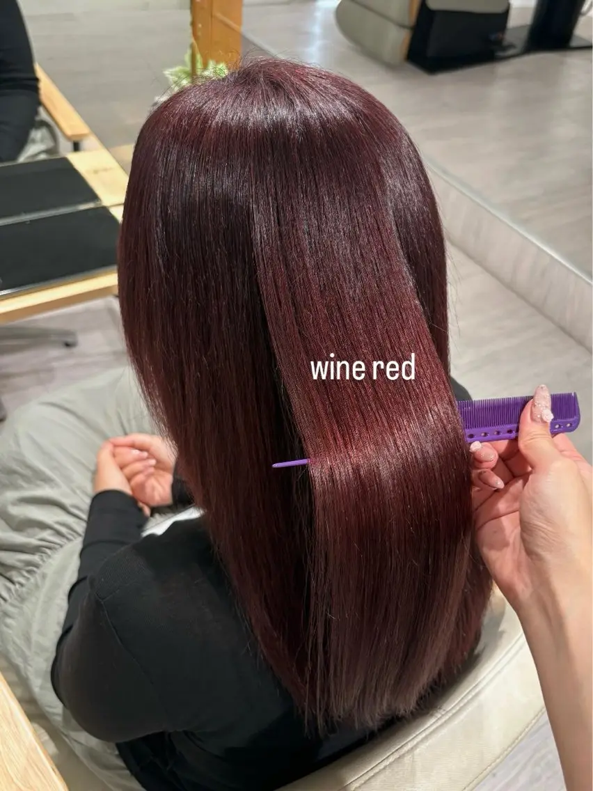 ロング カラー ROSSO Rurika🐈‍⬛のヘアスタイル