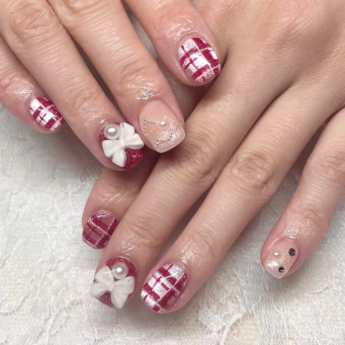 ネイル Nail ヌシん家 AKANEのネイルデザイン