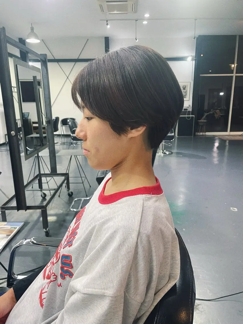 ショート カット Sakairi Yunaのヘアスタイル