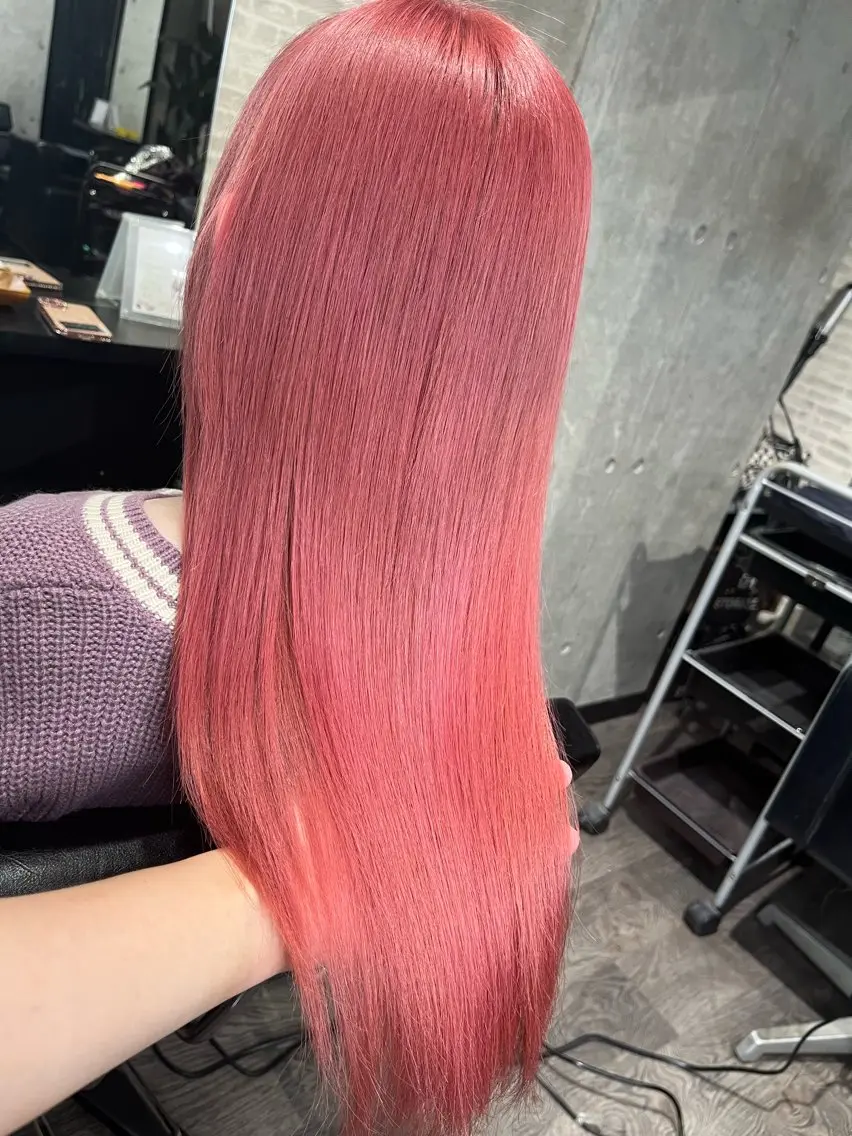 【high透明感】カット+ダブルカラー+トリートメントの写真