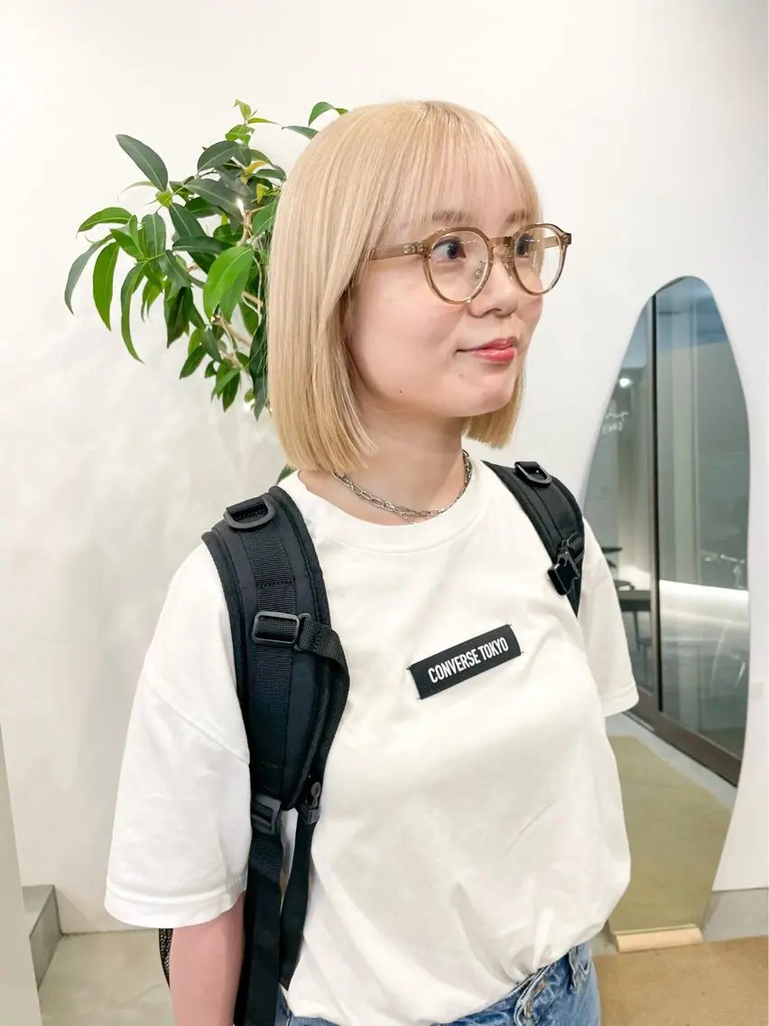ショート カラー 可愛いパーマスタイル といえばISSEYのヘアスタイル