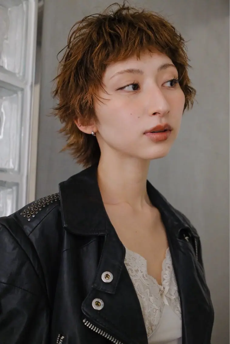 ショート らん カラーモデル募集中のヘアスタイル