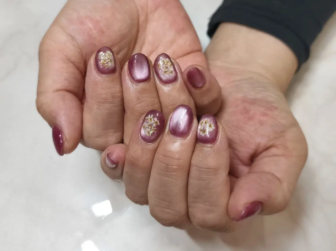 ネイル フラワーネイル salon Noirのネイルデザイン