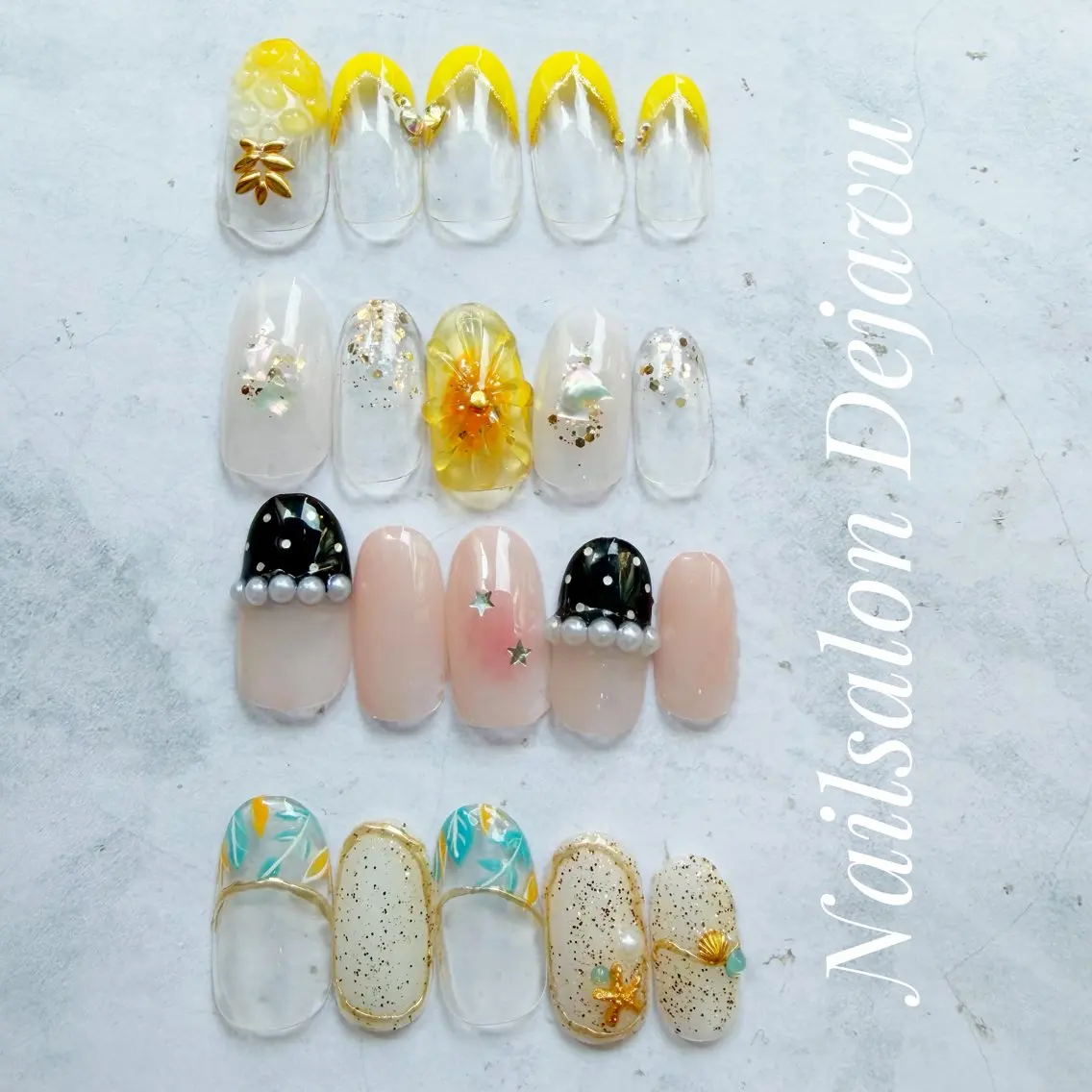 ネイル ハンドネイル Nail salon Dejavu 🌿のネイルデザイン