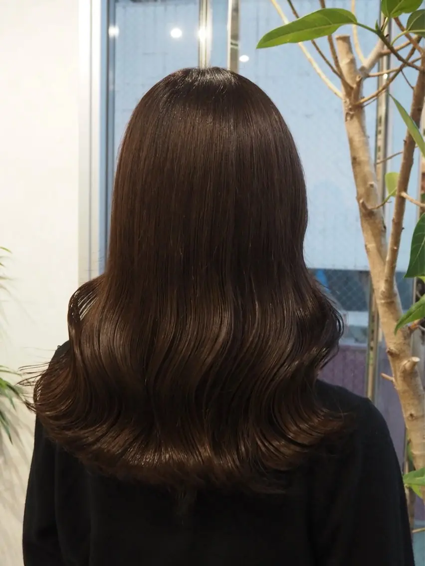 セミロング カラー カット ヘアカラー トリートメント hayato / 梅田のヘアスタイル