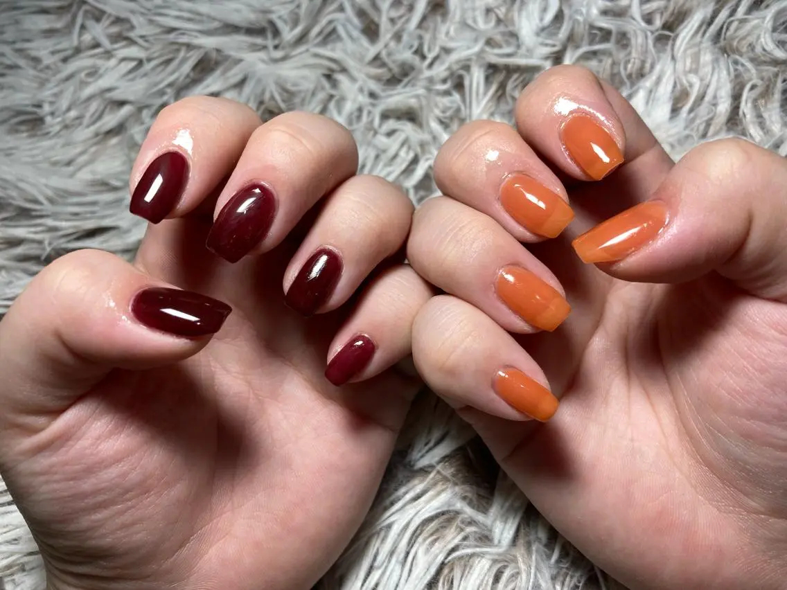 ショート ネイル ハンドネイル ✴︎ Delightのネイルデザイン