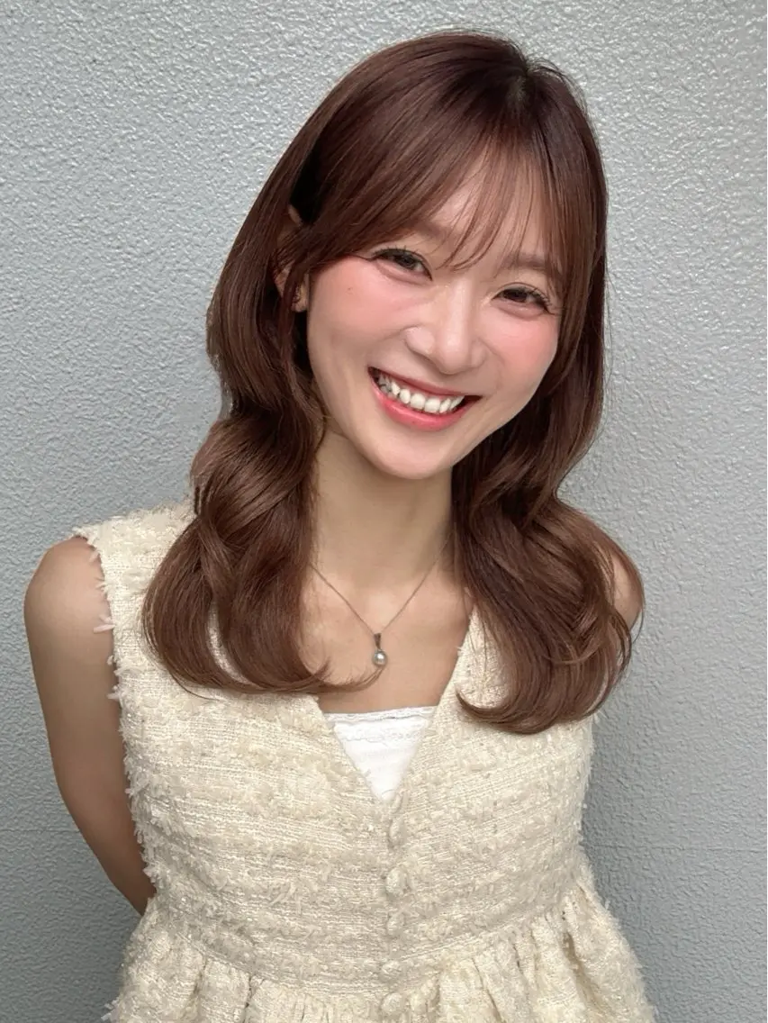 セミロング カット ヘアカラー トリートメント のん/表参道美容師 /のんめいく💘のその他イメージ