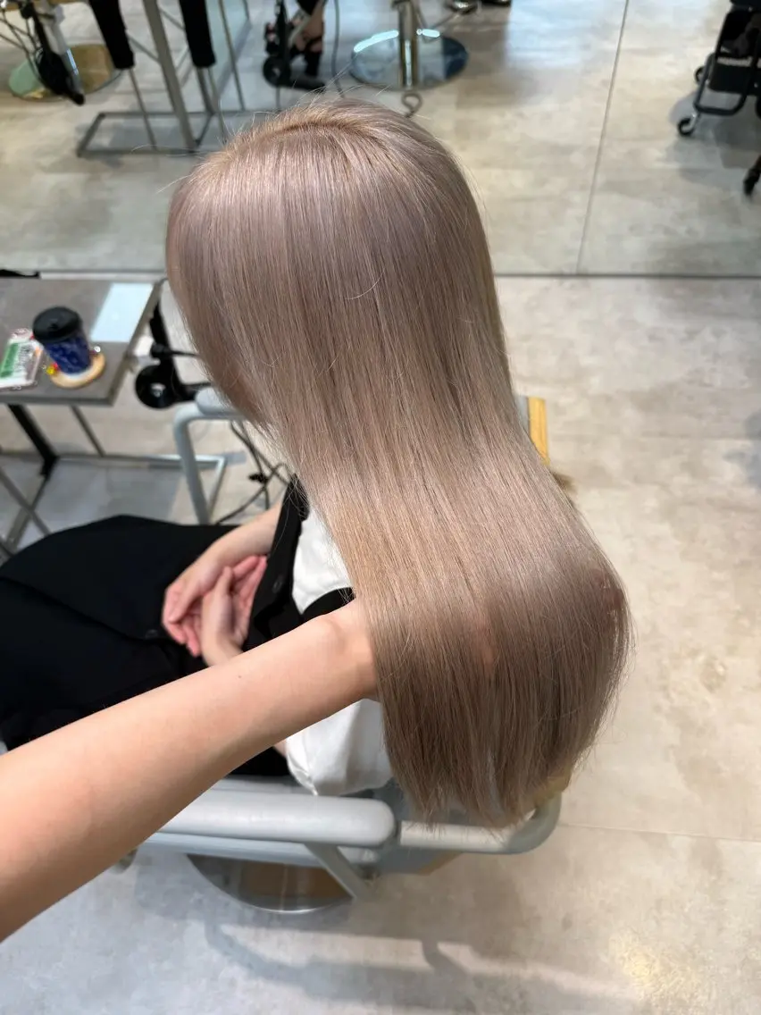 ロング カラー カット ヘアカラー トリートメント 伶風/ ボブのヘアスタイル
