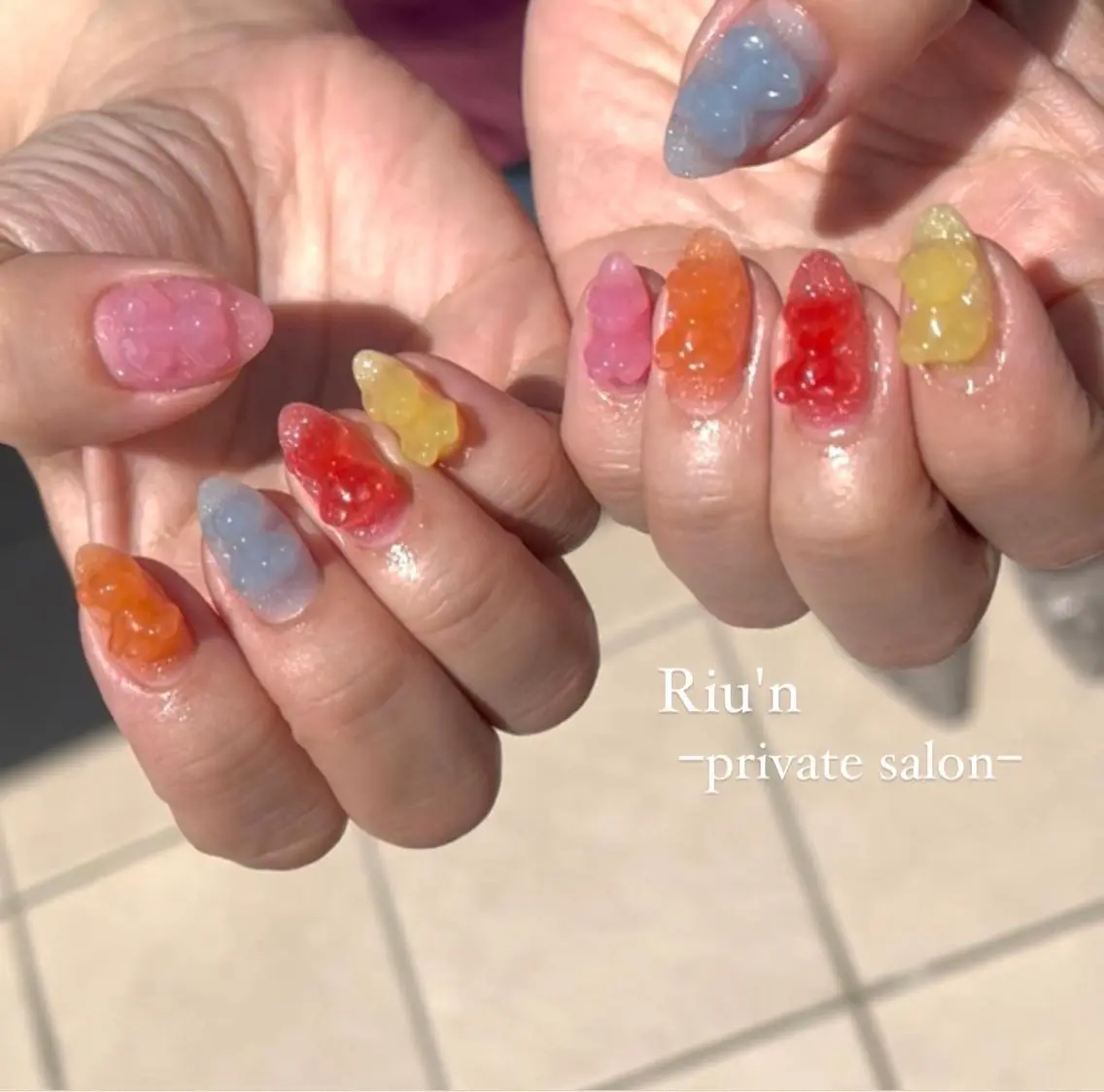 ネイル ハンドネイル Riu*n -private-のネイルデザイン