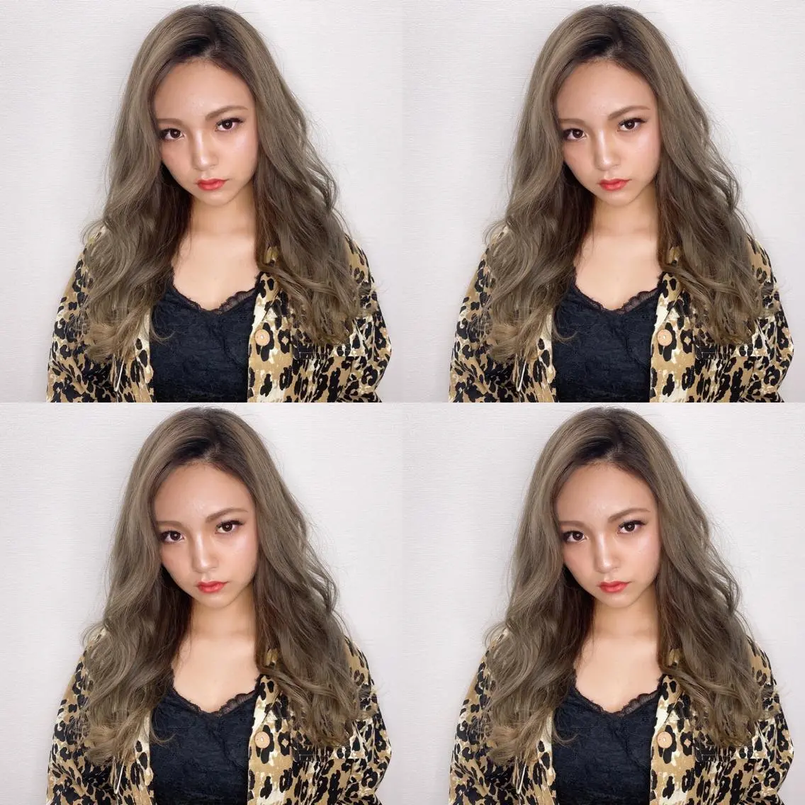 ミディアム カラー カット ヘアカラー トリートメント レイヤー×艶髪特化 マネージャー安藤光司のヘアスタイル