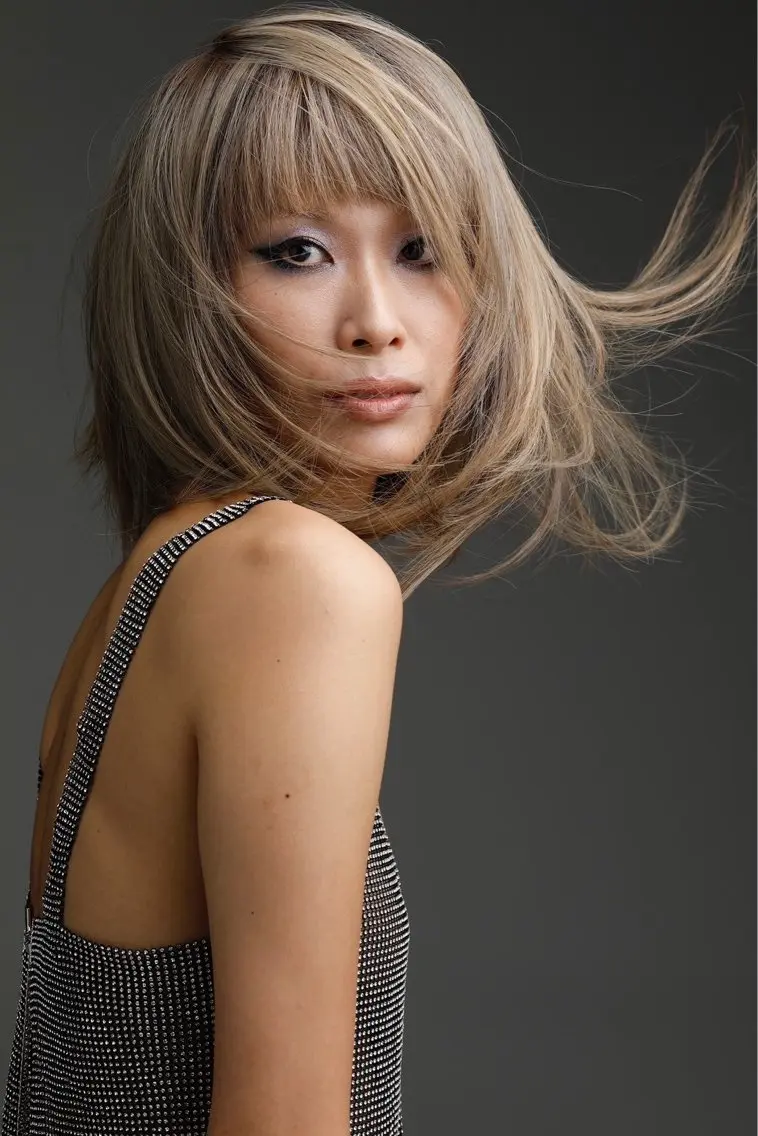 セミロング beauche ・salonのヘアスタイル