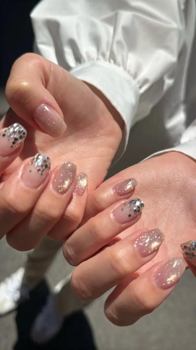 ネイル フラッシュネイル フラッシュマグ フットネイル フレンチネイル 韓国ネイル ハンドネイル SAKU nail 作島茜のネイルデザイン