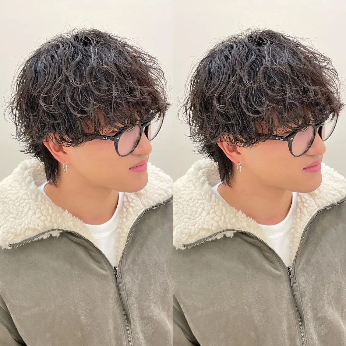 ショート カラー パーマ ヘアアレンジ メンズ カット パーマ トリートメント 亀井隆汰/メンズ専門 パーマ特化美容師のヘアスタイル