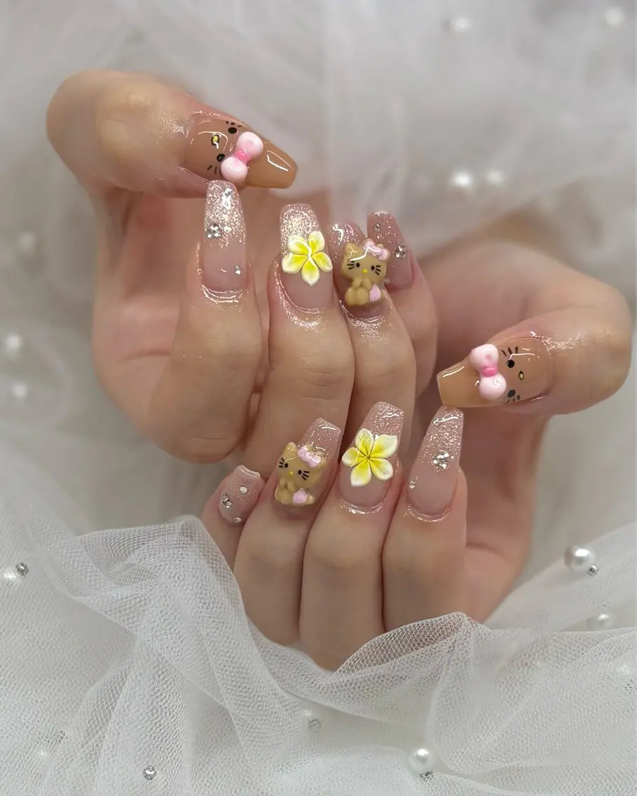 ネイル 持ち込み 完全プライベート サロンYUZUHAのネイルデザイン