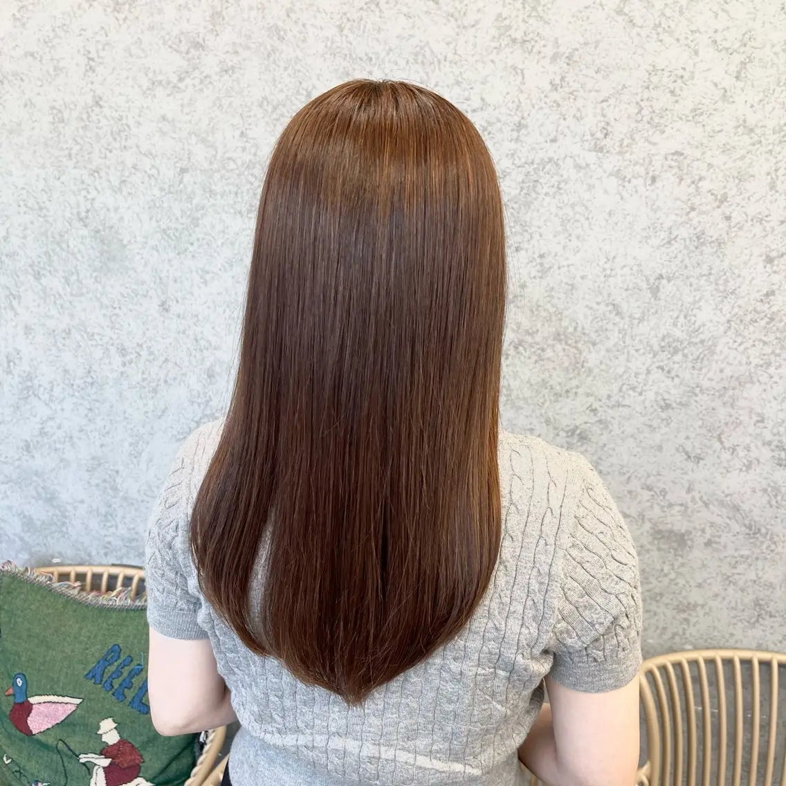 ロング ☔梅雨対策☔️縮毛 🌈kubo🌈のヘアスタイル