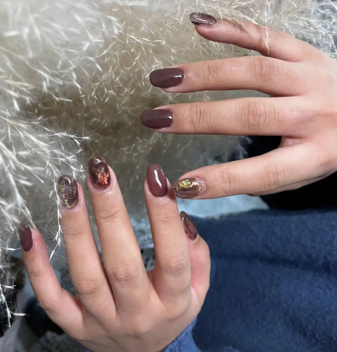 ネイル アートネイル ジェルネイル マグネットネイル ニュアンスネイル スカルプネイル nailstudio eviz新宿店のネイルデザイン
