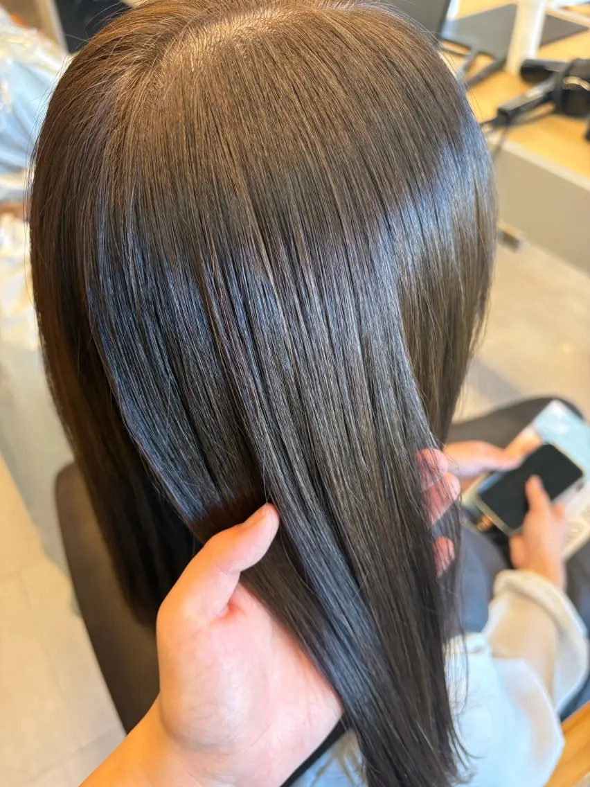 ミディアム ヘアカラー 【wk-two 】 のあのヘアスタイル