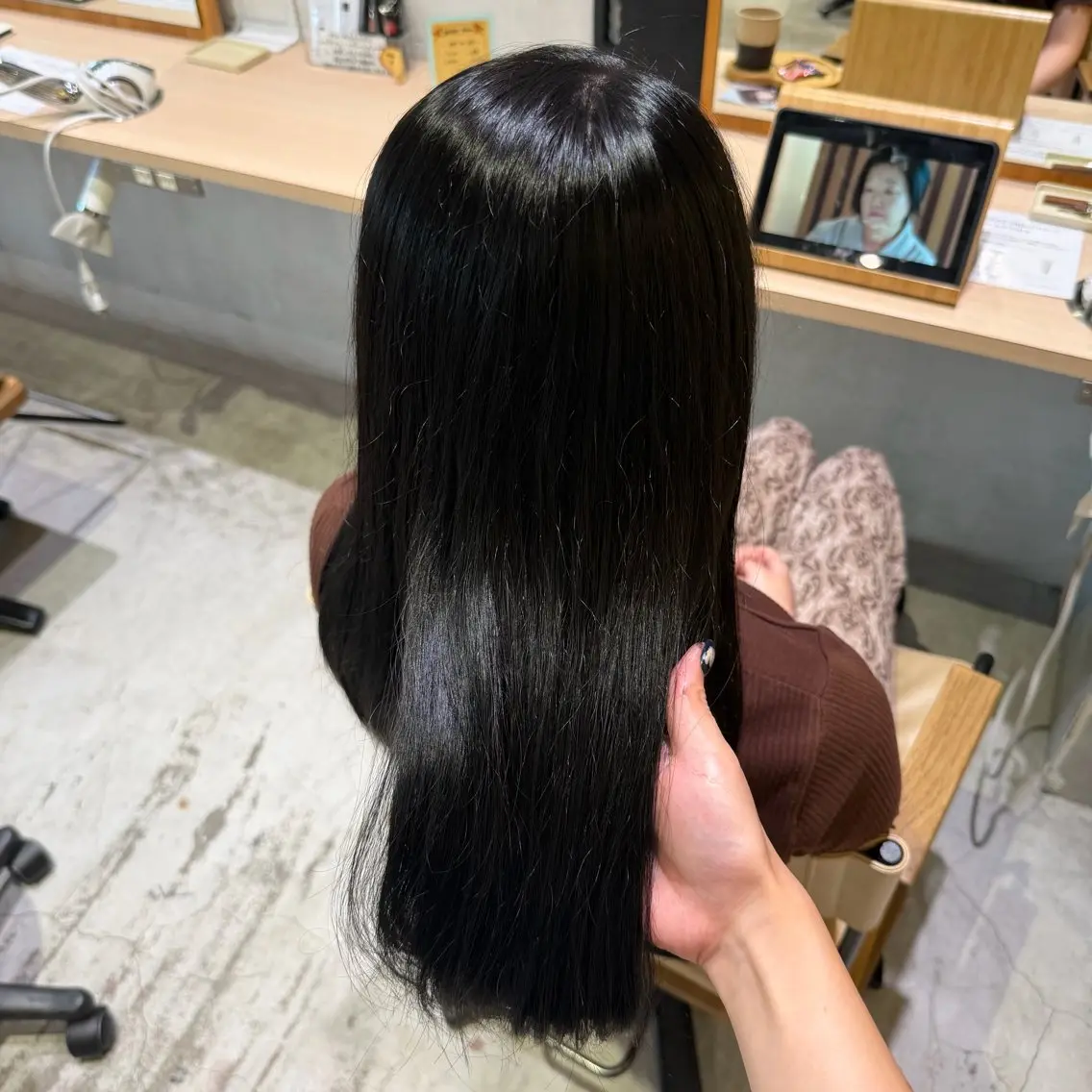カラー 透明感カラー 田村 結依花のヘアスタイル
