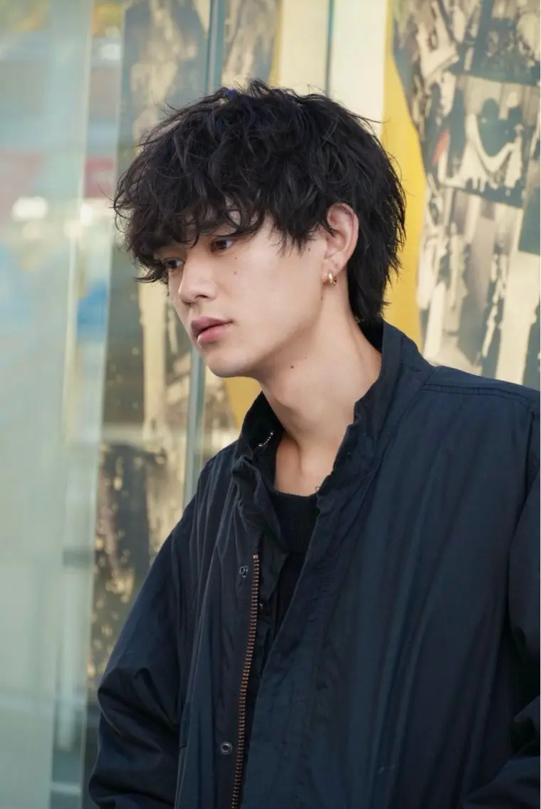 ショート パーマ メンズ カット パーマ トリートメント ヘアセット 11.12月限定割引 fifth前比嘉💥のヘアスタイル