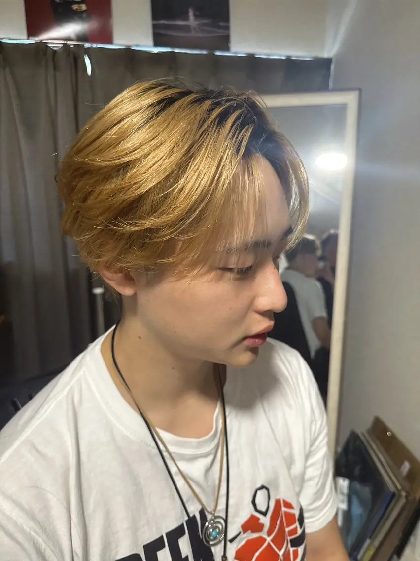 メンズ qualia かとうたいがのヘアスタイル