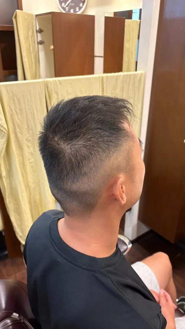ショート メンズ コンダ フウマのヘアスタイル