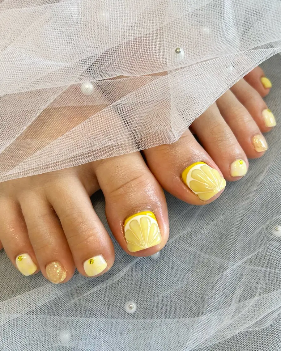 ネイル フットネイル nailsalon Aimerのネイルデザイン