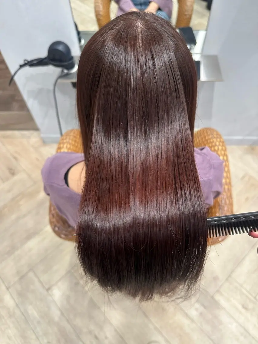 【🧩ヘアトリートメント付き🎉】ワンカラー ✨の写真