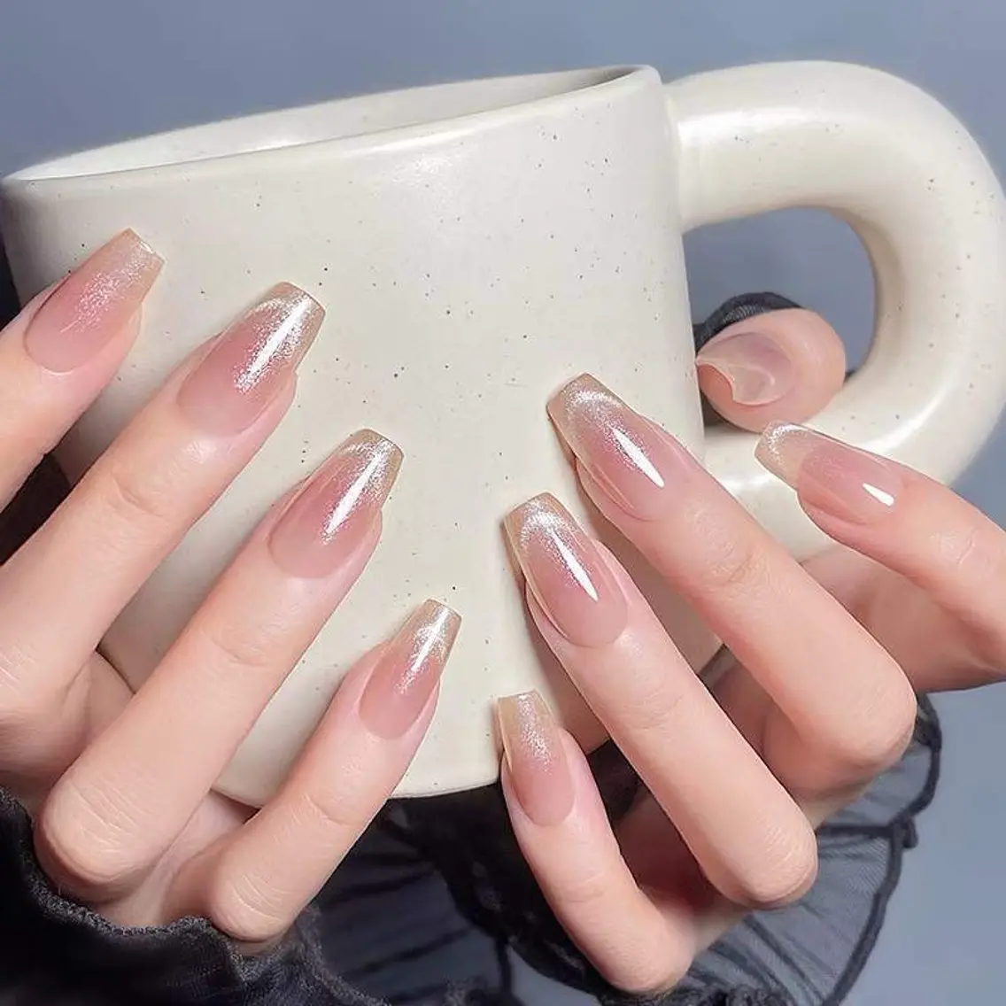ネイル ハンドネイル MoonNail ユリ🌸のネイルデザイン