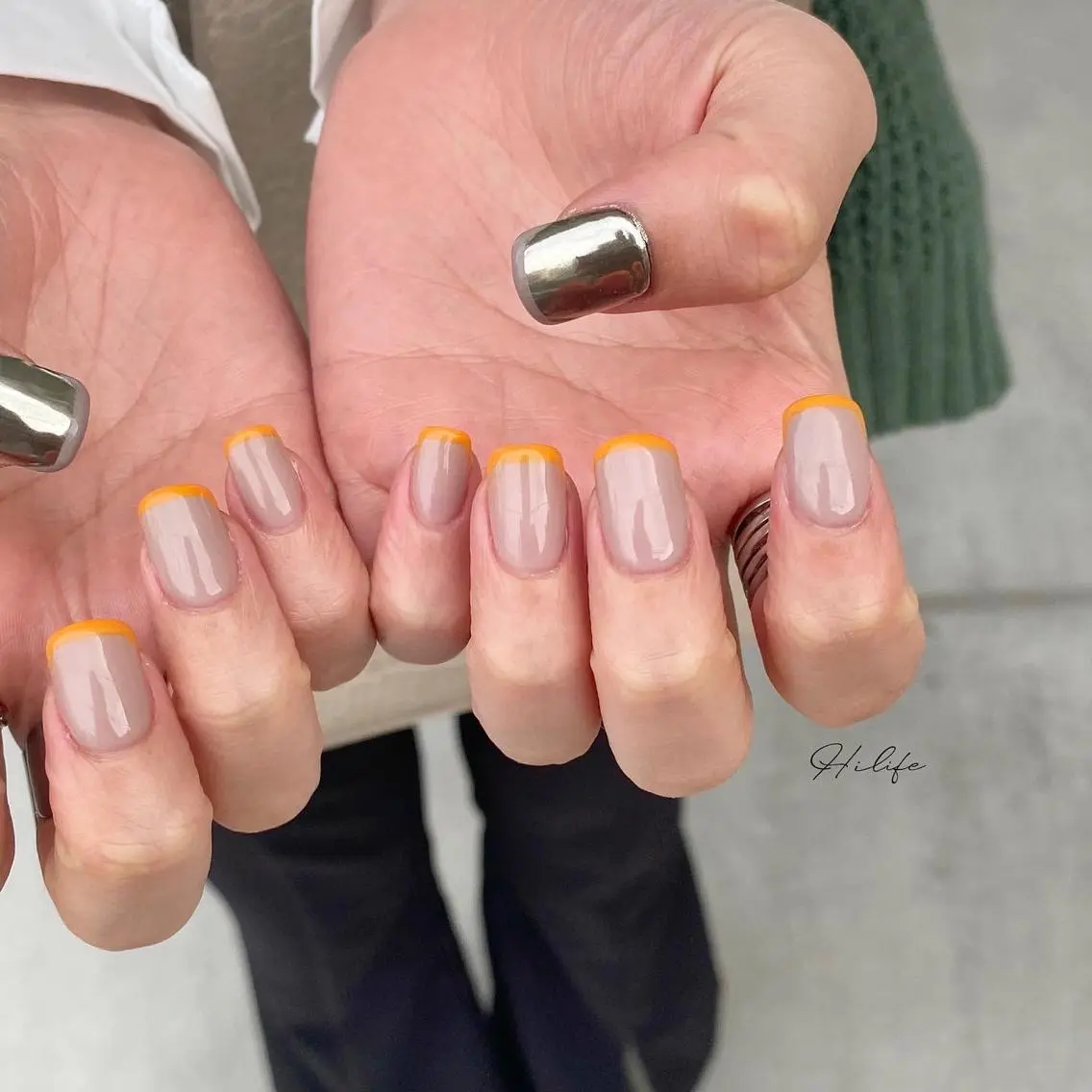 ネイル シンプルネイル ネイルチップ ハンドネイル Nail Adore.のネイルデザイン