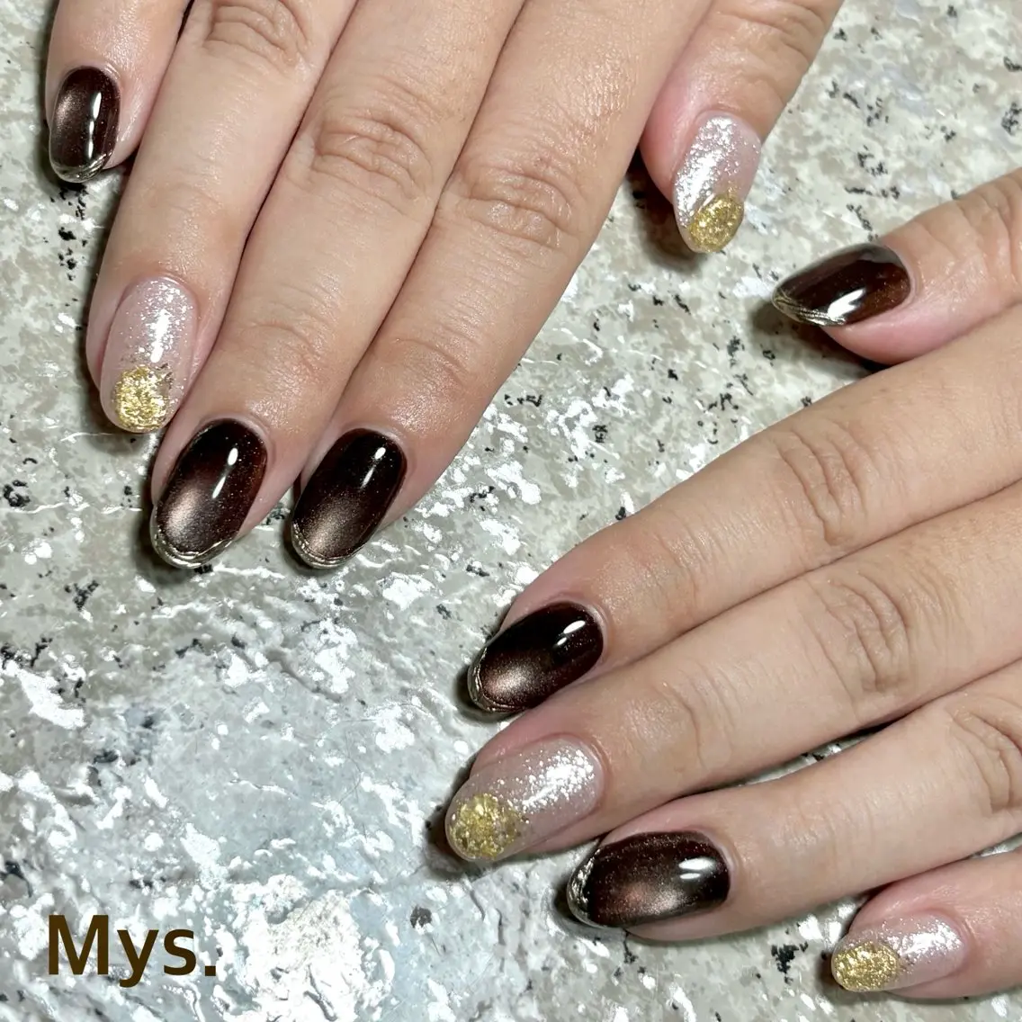 ネイル ハンドネイル Mys. 三上紗紀のネイルデザイン