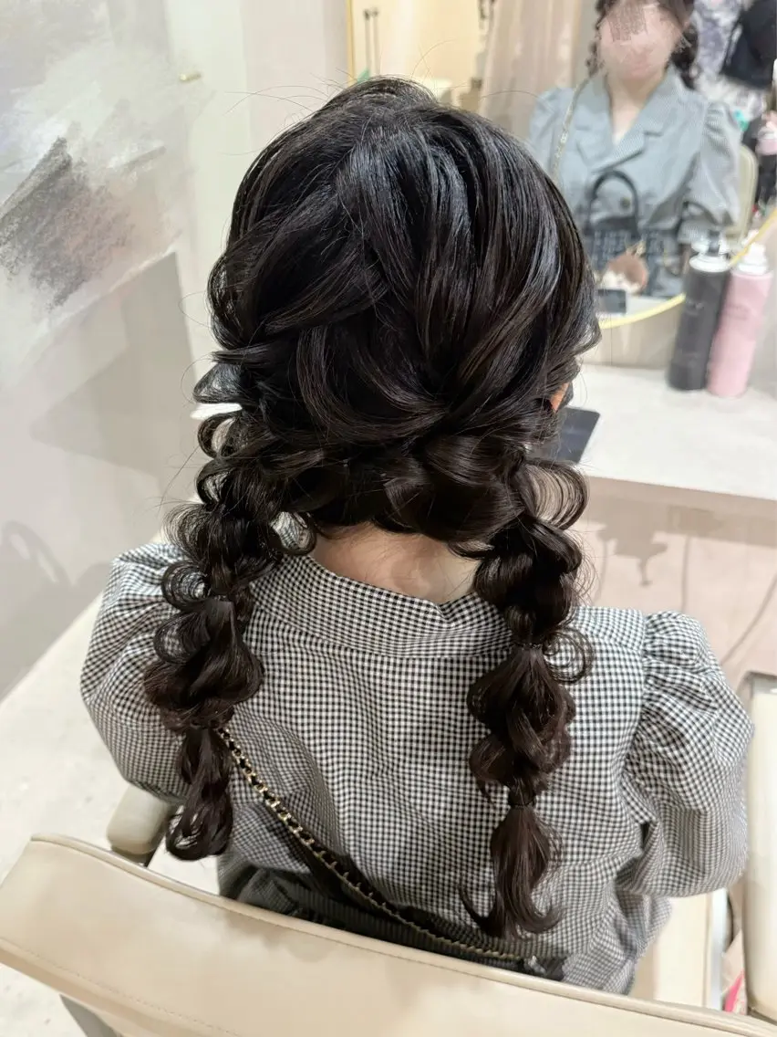 ヘアアレンジ ヘアセット セットサロンCURE 🩵あんみのその他イメージ