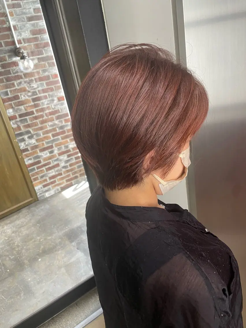 ショート カット トリートメント 野尻 拓海のヘアスタイル