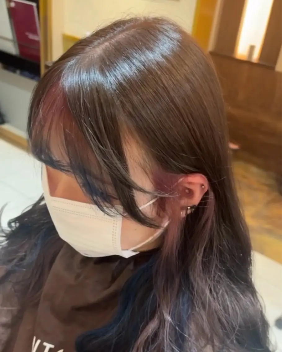 ミディアム ヘアカラー 🫧【デザインハイト ーン】Sachi🫧のヘアスタイル