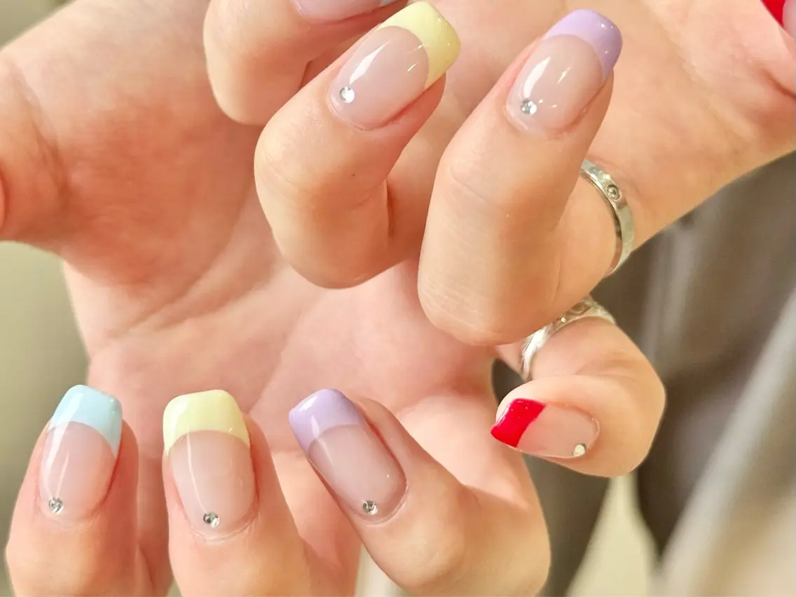 ネイル アートネイル 持ち込み ハンドネイル Lia nail大宮 勝俣のネイルデザイン