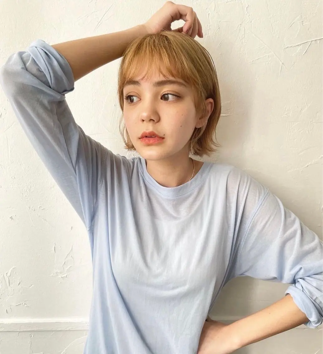 初ブリーチ限定🌼ブリーチ＋カラー＋髪質改善TR🫧の写真
