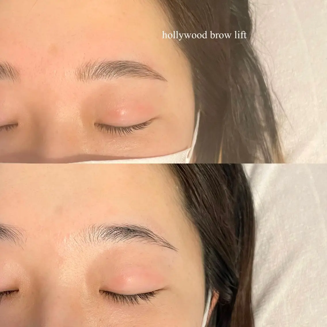 アイブロウ ハリウッドブロウリフト 吉祥寺kasumi 🌛eye/browのマツエク・マツパデザイン